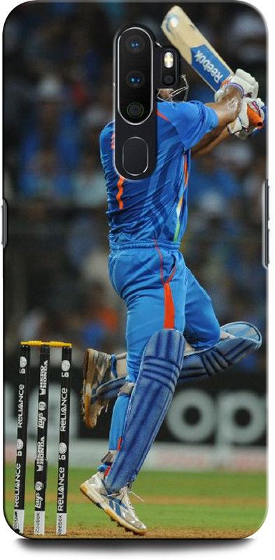 INTELLIZE Back Cover for OPPO A5 2020 MS DHONI 7, MAHENDRA SINGH DHONI, DHONI, CRICKET, JERSEY  (Multicolor, Hard Case, Pack of: 1)