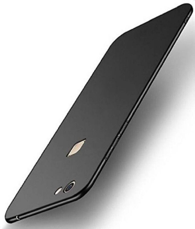 MOBIRUSH Back Cover for VIVO V7  (Black, Silicon, Pack of: 1)