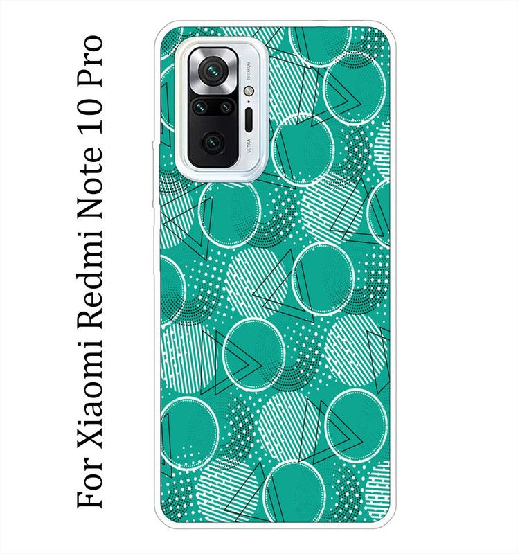Gabroo Back Cover for Xiaomi Redmi Note 10 Pro  (Blue, Grip Case, Silicon, Pack of: 1)