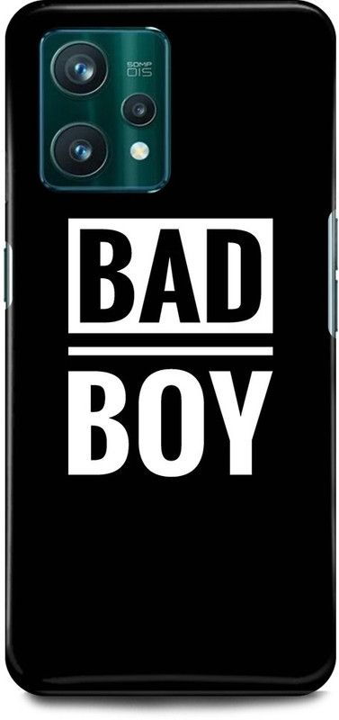 play fast Back Cover for Realme 9 Pro Plus 5G BAD, BOY, RIDER  (Black, Hard Case, Pack of: 1)