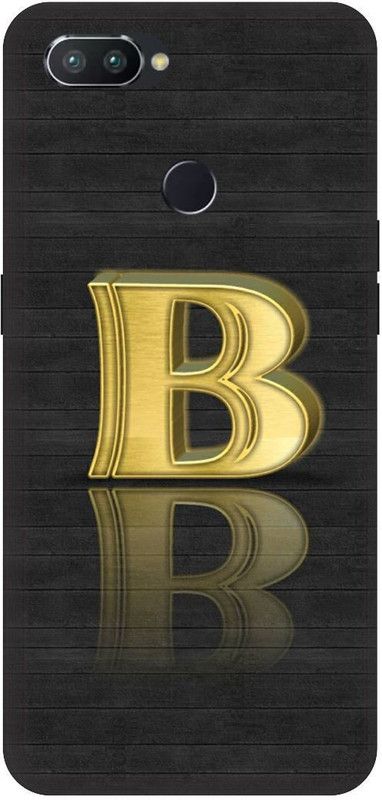 SSMORYA Back Cover for Realme 2 Pro B Alphabet Printed Back Cover  (Multicolor, Waterproof, Pack of: 1)