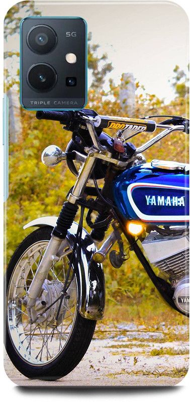 FIKORA Back Cover for OPPO K10, CPH2373, YAMAHA, FZ, BIKE, SPORTS, LOVER  (Green, Hard Case, Pack of: 1)