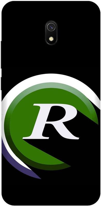 SSMORYA Back Cover for Redmi 8A R Alphabet Printed Back Cover  (Multicolor, Waterproof, Pack of: 1)
