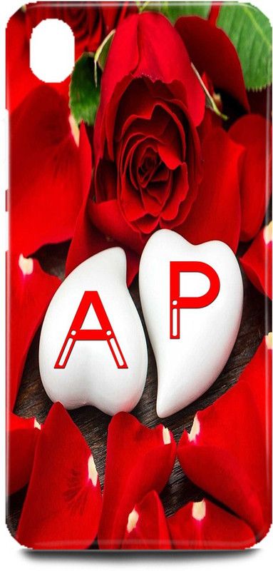 MP ARIES MOBILE COVER Back Cover for Vivo Y91i/1820,A Loves P Name,A Name, P Letter, Alphabet,A Love P NAME  (Multicolor, Hard Case, Pack of: 1)