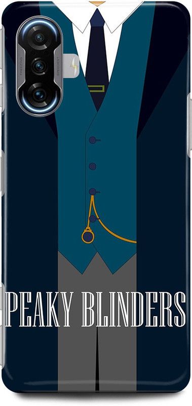 play fast Back Cover for POCO F3 GT PEAKY, BLINDERS, WEB, SERIES  (Blue, Hard Case, Pack of: 1)