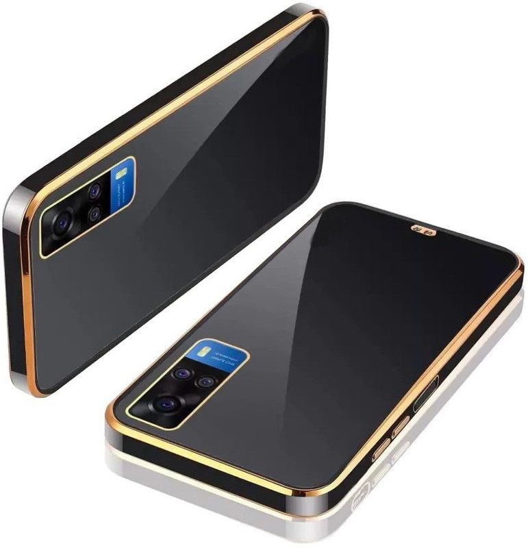 A3sprime Back Cover for vivo Y31, - Soft Silicon Transparent & Drop Protective Back Case  (Black, Camera Bump Protector, Silicon, Pack of: 1)