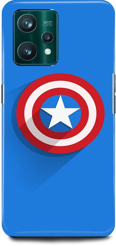 play fast Back Cover for Realme 9 Pro 5G, RMX3471 CAPTAIN, AMERICA, AVENGER, AVENGERS  (Blue, Hard Case, Pack of: 1)