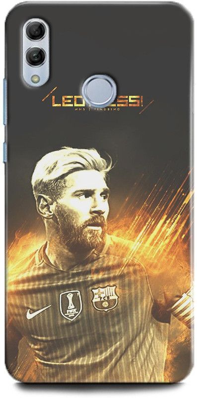 INDICRAFT Back Cover for Honor 10 Lite, messi, Printed  (Multicolor, Shock Proof, Pack of: 1)