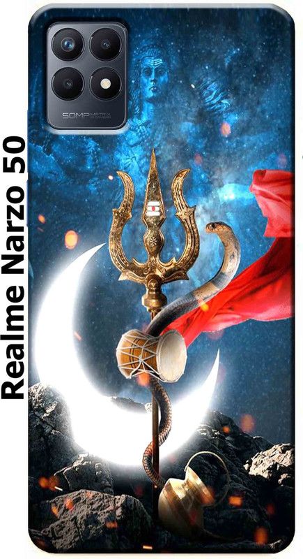 YornoSis Back Cover for Realme narzo 50 2542  (Multicolor, Anti-radiation, Silicon, Pack of: 1)