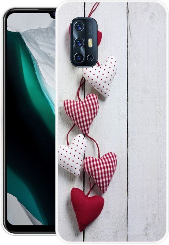 JAYFOX Back Cover for Vivo V17  (White, Silicon)