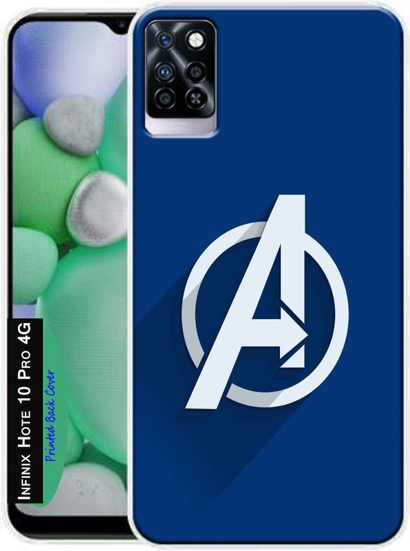 KENTAROELENE Back Cover for Infinix Note 10 Pro (4G)  (Multicolor, Dual Protection, Silicon, Pack of: 1)