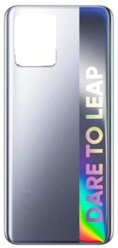 IncMart Realme Realme 8 4G Back Panel  (Grey, Silver)