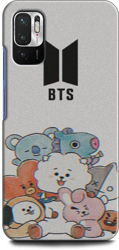 Afterglow Back Cover for Redmi Note 10T 5G BTS, BTS ARMY, BTS LOVE, BTS SINGERS, KOREAN, BANGTAN BOYS  (Multicolor, Shock Proof, Pack of: 1)