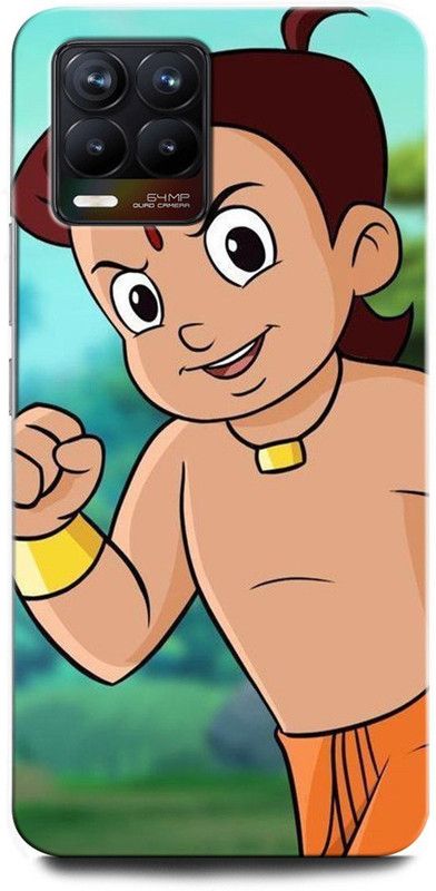GRAFIQE Back Cover for Realme 8 Pro RMX3081 CHHOTA BHEEM, ANIME CARTOON  (Multicolor, Shock Proof, Pack of: 1)