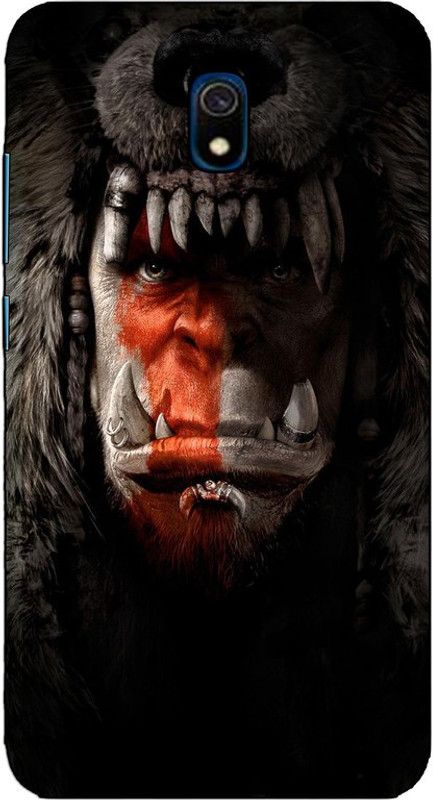 CROKIAN Back Cover for Reami 8A angry Design Back Cover  (Multicolor, Hard Case, Pack of: 1)