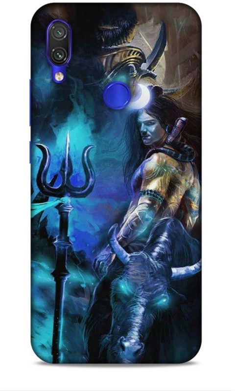 MAPPLE Back Cover for Redmi Note 7S (Mahadev / Mahakal / Shiv)  (Multicolor, Hard Case, Pack of: 1)