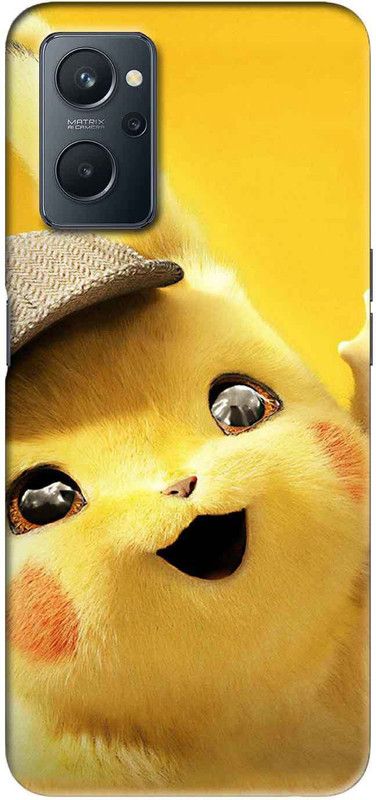 NDCOM Back Cover for Realme 9i Pika Printed  (Multicolor, Hard Case, Pack of: 1)