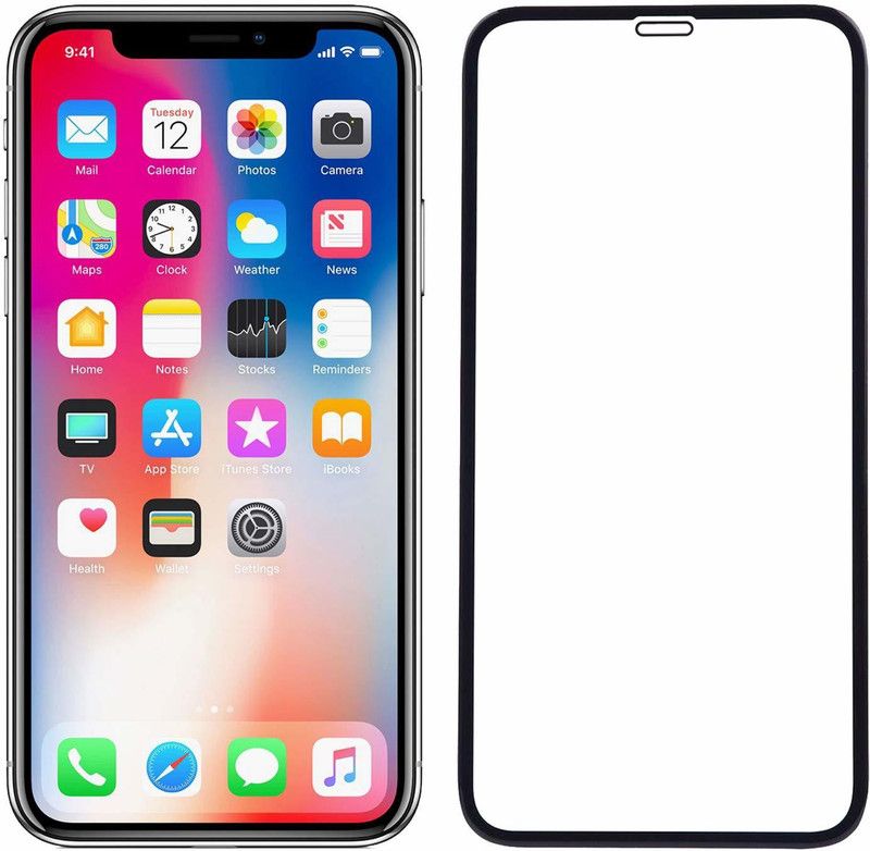 STP Edge To Edge Tempered Glass for Apple iPhone XS Max / Apple iPhone 11 Pro Max  (Pack of 1)