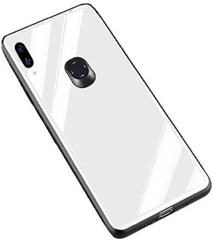 AmericHome Back Cover for Vivo V9  (White, Dual Protection, Pack of: 1)