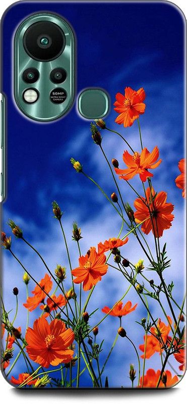 KEYCENT Back Cover for Infinix Hot 11s, X6812 FLOWERS, MANDALA, COLORFUL, ABSTRACT, PAINTING, NATURE  (Multicolor, Shock Proof, Pack of: 1)