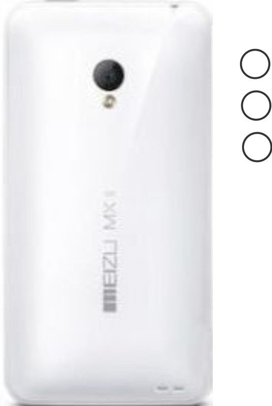 CHAMBU Back Camera Lens Glass Protector for Meizu MX2  (Pack of: 3)