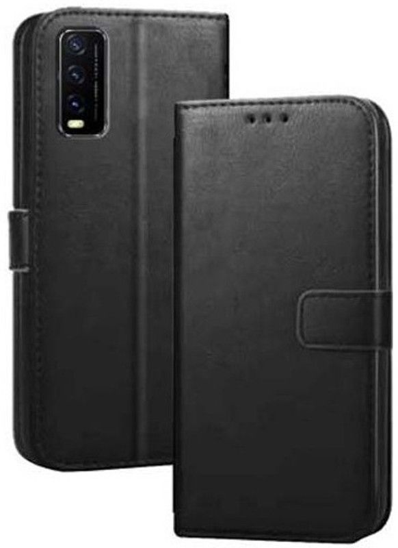 AmericHome Back Cover for Vivo Y12s, Model V2033  (Black, Grip Case, Pack of: 1)