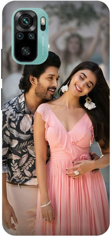 Voleano Back Cover for Redmi Note10 Allu Arjun ,south star,actor, cases cover  (Multicolor, Waterproof, Pack of: 1)