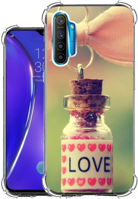 Snazzy Back Cover for Realme XT  (Pink, Shock Proof, Silicon, Pack of: 1)