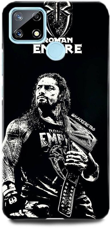 FUGGA Back Cover for Realme C12, RMX2189, ROMAN, REIGNS, WWE, PLAYER, BODYBUILDER, MOTIVATION  (Multicolor, Hard Case, Pack of: 1)