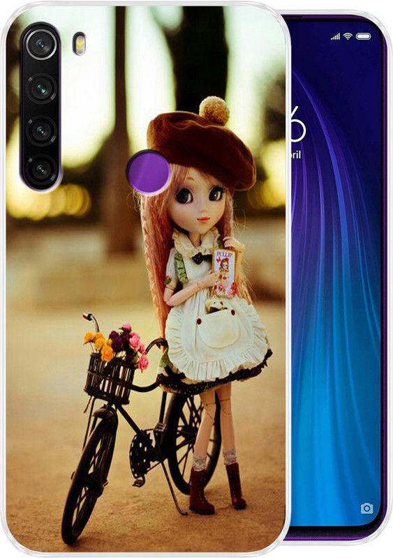 vipax Back Cover for Redmi Note 8  (Multicolor, Silicon, Pack of: 1)