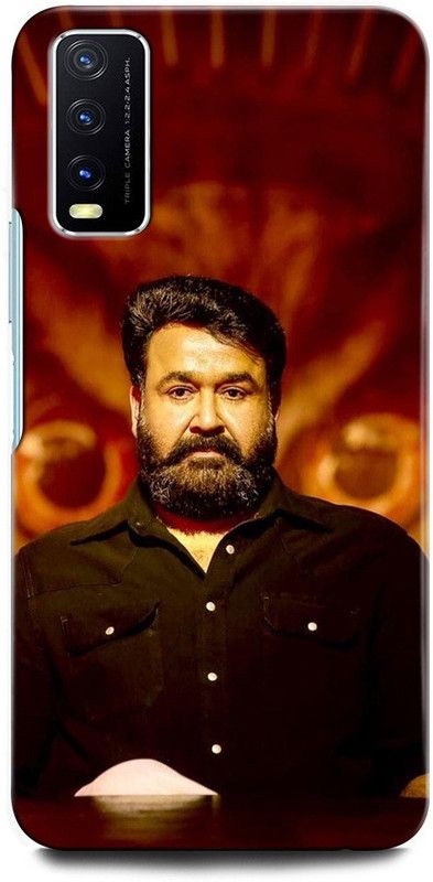 GRAFIQE Back Cover for Vivo Y12s V2033 MOHAN LAL, INDIAN ACTOR, TAMIL HERO, SOUTH STAR  (Multicolor, Shock Proof, Pack of: 1)