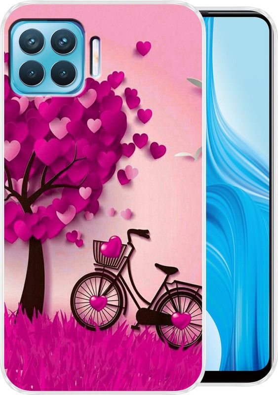 vipax Back Cover for Oppo F17 Pro  (Multicolor, Silicon, Pack of: 1)
