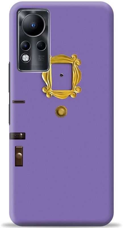 Cover King Back Cover for Infinix Note 12i  (Purple, Shock Proof, Pack of: 1)