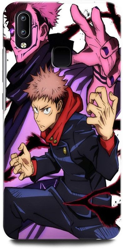 GRAFIQE Back Cover for Vivo Y95 1807/1818 JUJUTSU KAISEN, ANIME, NARUTO, LOVE, JAPAN ACTOR  (Multicolor, Shock Proof, Pack of: 1)