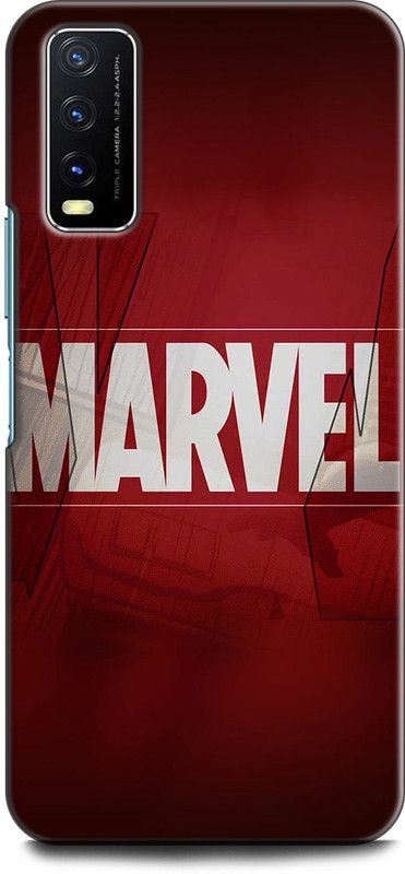 Dronk Back Cover for Vivo Y20, V2029 CAPTAIN AMERICA, SUPERHERO, SHIELD, AVENGERS, MARVAL, COMIC  (Multicolor, Dual Protection, Pack of: 1)