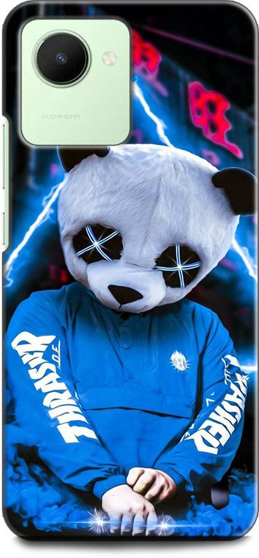 WallCraft Back Cover for Realme Narzo 50i Prime, RMX3506 NEON TRAP BOY, PANDA, GALAXY, GAME OVER  (Multicolor, Dual Protection, Pack of: 1)