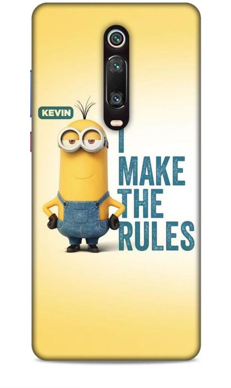 MAPPLE Back Cover for Redmi K20 (Minions / Quotes /Despicable Me)  (Multicolor, Hard Case, Pack of: 1)