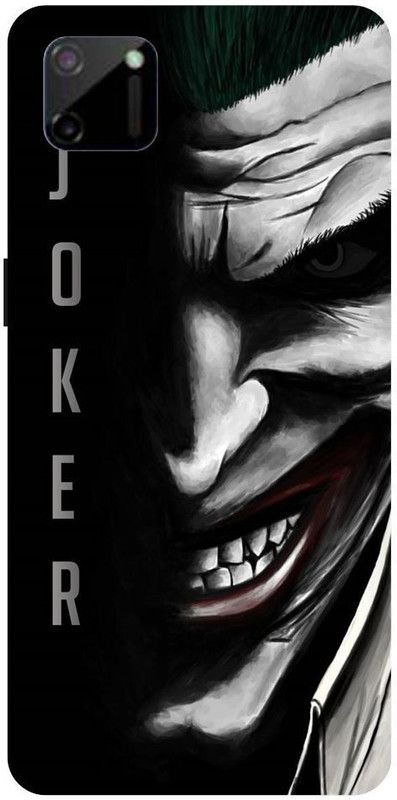 Zaplab Back Cover for Realme C11 RMX2185 Joker Image Printed Back Cover  (Multicolor, Waterproof, Pack of: 1)