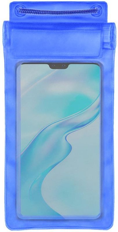 ACM Pouch for Vivo V20 Pro  (Blue, Waterproof, Silicon, Pack of: 1)