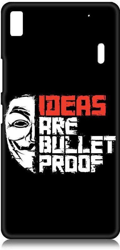 Smutty Back Cover for Lenovo K3 Note - Joker Word Print  (Multicolor, Hard Case, Pack of: 1)