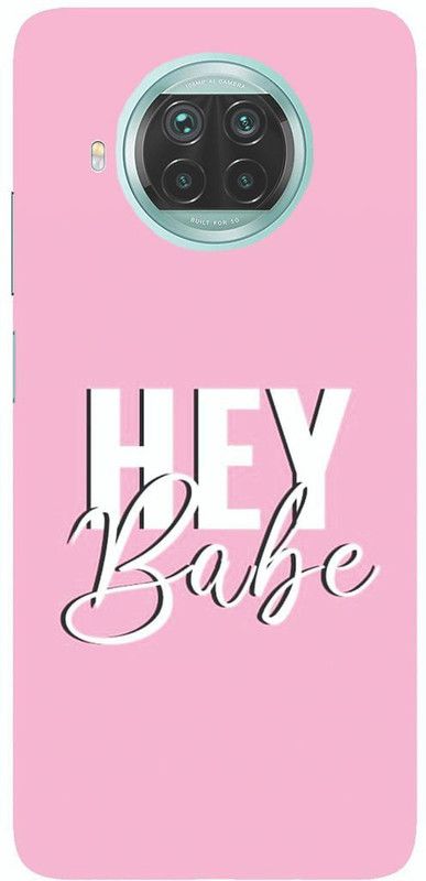 KIZIN Back Cover for Mi 10i, Mi 10i 5G  (Pink, White, Hard Case)