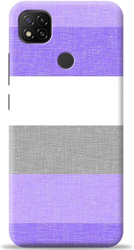Crafter Back Cover for Mi Redmi 9  (Purple, Shock Proof, Pack of: 1)