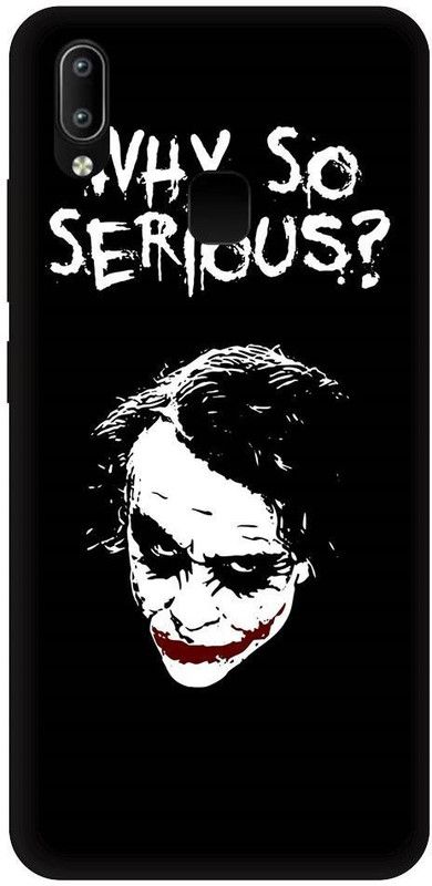 URCHIN Back Cover for Vivo Y91 Joker, Batman, Heath ledger joker, Batman Joker, Dark Knight, Why So Serious  (Multicolor, Shock Proof, Pack of: 1)