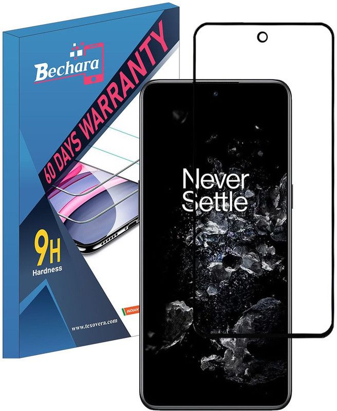 Bechara Edge To Edge Tempered Glass for Oneplus 10T  (Pack of 1)