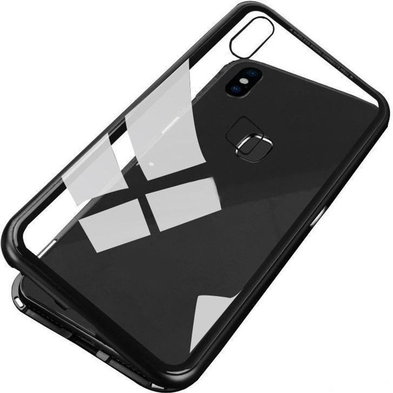 Midkart Back Cover for Mi Redmi Note 6 Pro  (Black, Transparent, Shock Proof, Pack of: 1)