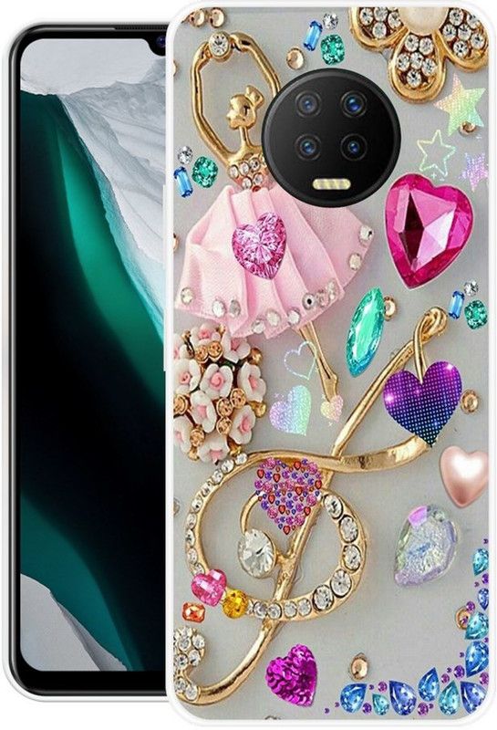MUSKAY Back Cover for Infinix Note 7  (Multicolor, Grip Case, Silicon)