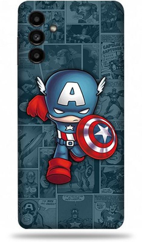 gizmo Samsung Galaxy A13 5G Mobile Skin  (Captain Art multicolor skin with ultra matte finish)