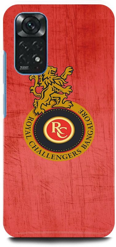 FRONK Back Cover for POCO M4 Pro, ROYAL, CHALLENGERS, IPL, TEAM, LOGO  (Red, Hard Case, Pack of: 1)