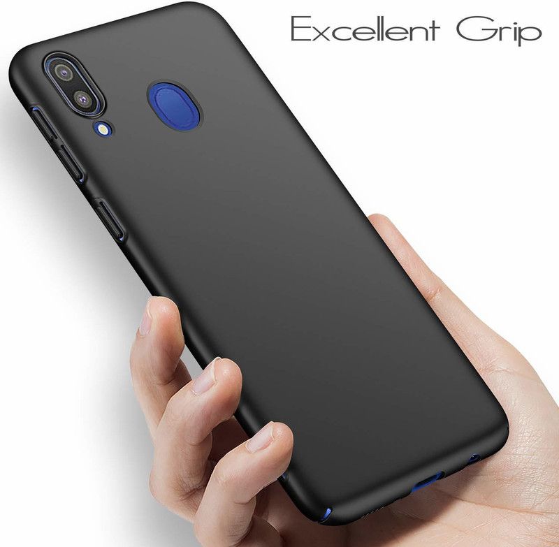 Mobile Back Cover Back Cover for Mi Redmi Note 7 Pro  (Black, Matte Finish, Silicon, Pack of: 1)
