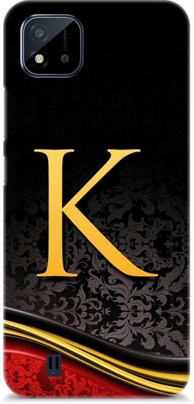 Mast Kalandar Back Cover for Realme C20  (Black, Hard Case, Pack of: 1)